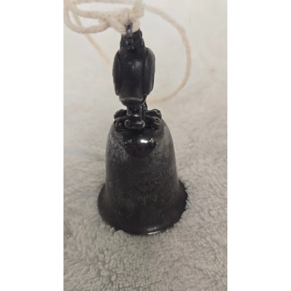 Reed & Barton 12 Days of Christmas Partridge in a Pear Tree Silverplate Bell